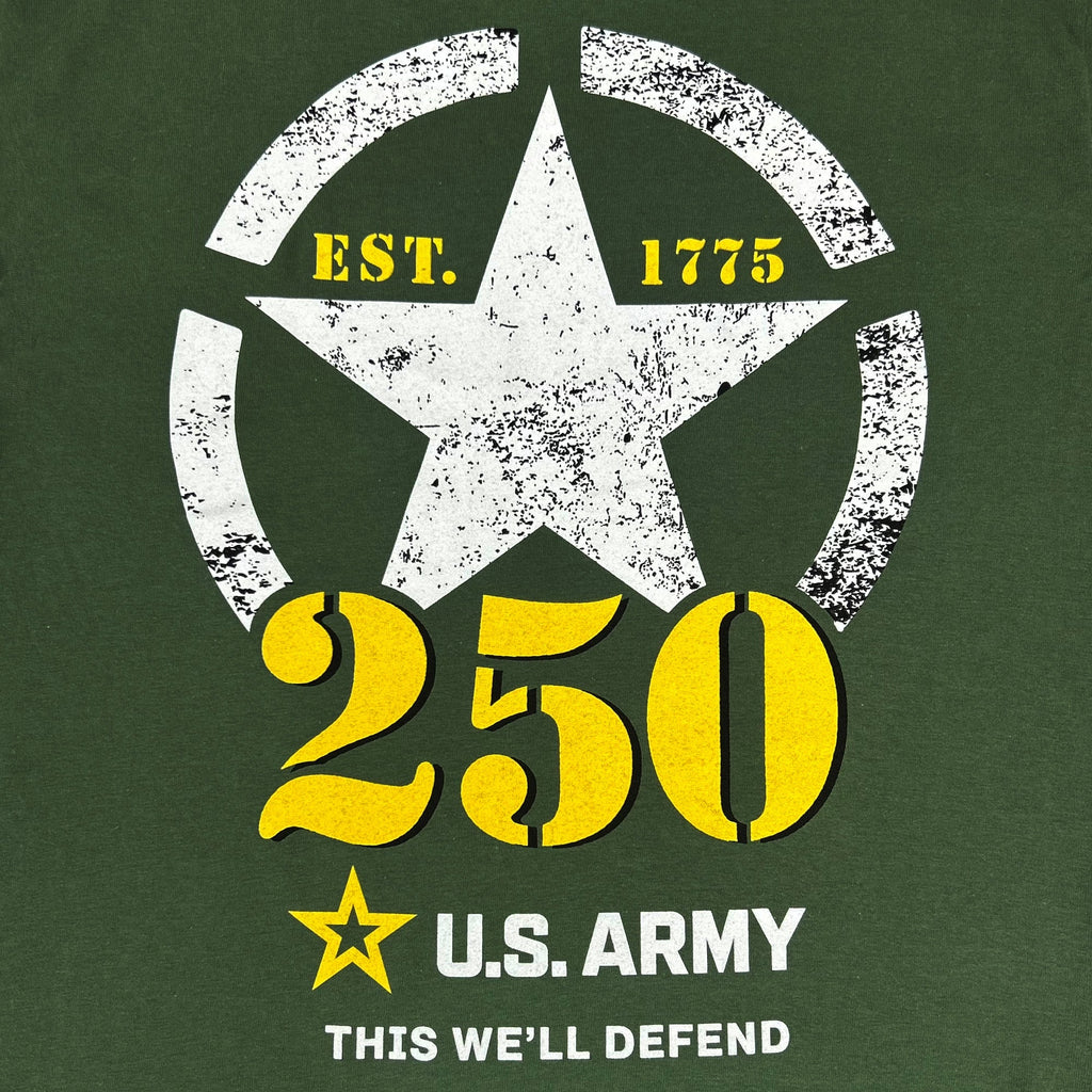 Army 250th Anniversary T-Shirt (OD Green)