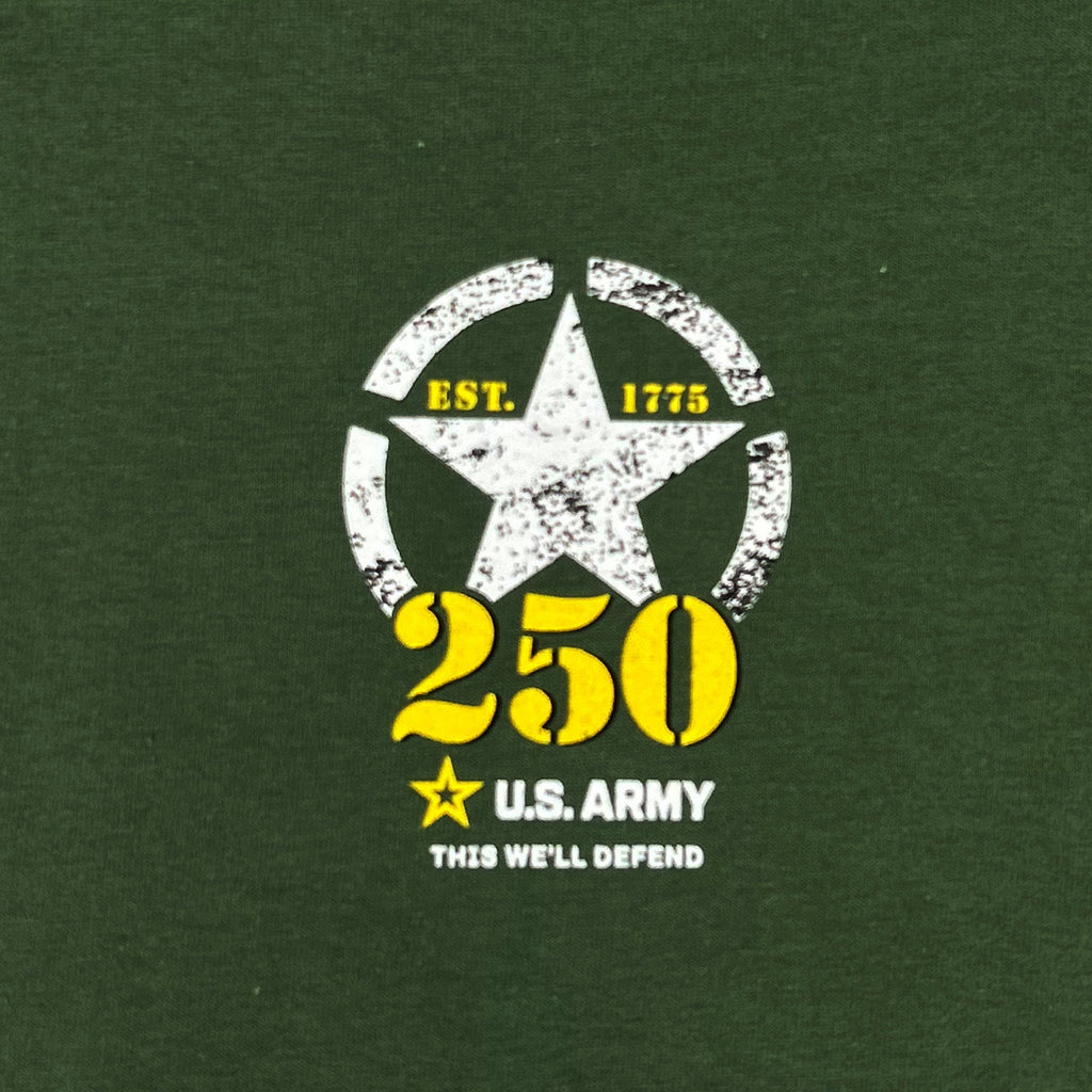 Army 250th Anniversary T-Shirt (OD Green)